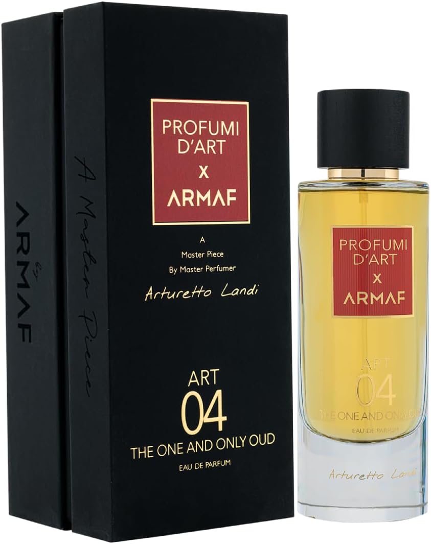 Armaf Profumi D Art 04 The One and Only Oud Arturetto Landi Eau De Parfum 100ml For Unisex, Perfumes For Men, Perfume For Women, Luxury Fragrance, Long Lasting