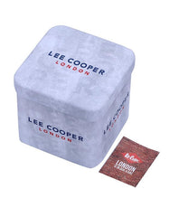 Lee Cooper Women's Watch, Analog Display and Leather Strap - LC07988.418, Pink