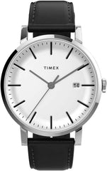 Timex Men's Midtown Chronograph 40mm Watch - Stainless Steel/Black/White