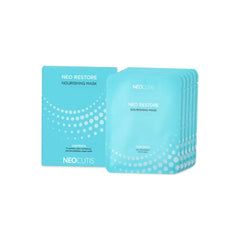 NEOCUTIS Neo Restore Mask – Biocellulose Sheet Mask for Post-Treatment Skin Care – 6 Single-Use Masks – Hydrates, Soothes, and Reduces Redness – Ideal for Sensitive Skin