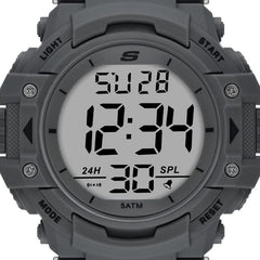 Skechers Casual Digital Watch for Men - Keats Gray
