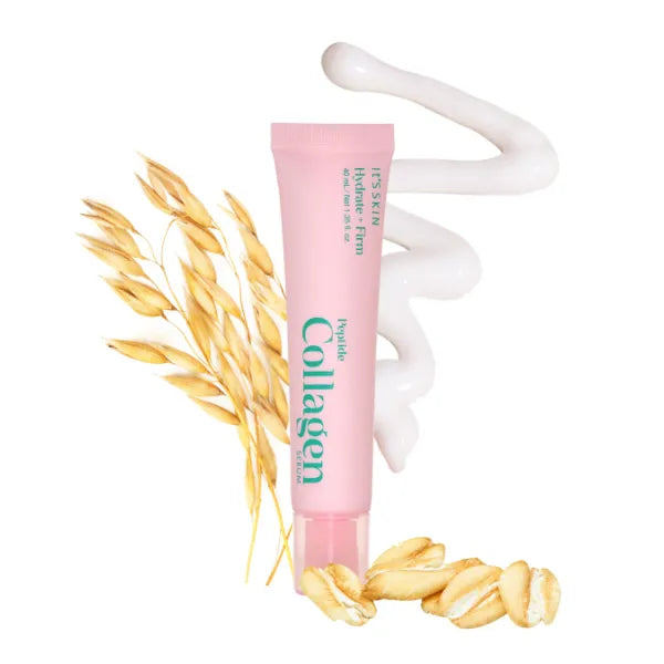 It's Skin Peptide Collagen Serum 1.35 fl oz | Fine Lines and Wrinkles Serum, Organic Skin Care & Hydrating Serum for Face, Collagen Firming Serum for Dry Skin | Korean Skin Care Collagen Face Serum