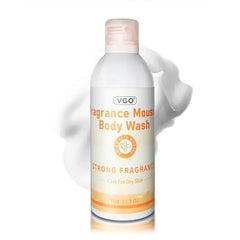 VGO Fragrance Mousse Body Wash, Instant Foaming Body Wash for Skin Hydration & Refreshing Cleanse, 11.8oz