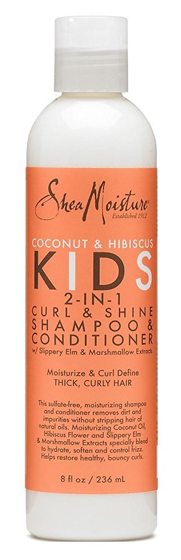 Shea Moisture Kids Curl & Shine 2-In-1 Shampoo & Conditioner 8Oz (Pack Of 3)