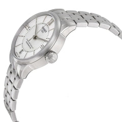 Tissot womens Tissot Chemin des Tourelles Powermatic 80 Lady 316L stainless steel case Automatic Watch, Grey, Stainless steel, 16 (T0992071111800), Grey, Quartz Movement