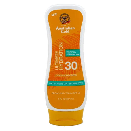 Australian Gold SPF 30 Lotion Ultimate Hydration 8 Ounce (Pack of 3)