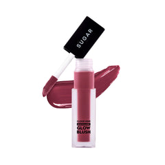 SUGAR Cosmetics Cloud Nine Niacinamide Glow Blush | Long lasting & Ultra-Pigmented | Dewy Finish | 7.6ml - 05 Bingo Plum