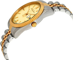 Mathey-Tissot Analog Black Dial Men's Watch - Gold-Silver
