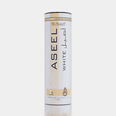 Al Nuaim Aseel White 6ml For Men & Women | Alcohol Free Attar Roll On | Concentrated Perfume Oil | Premium-Grade Oriental Attar | Long Lasting Fragrance