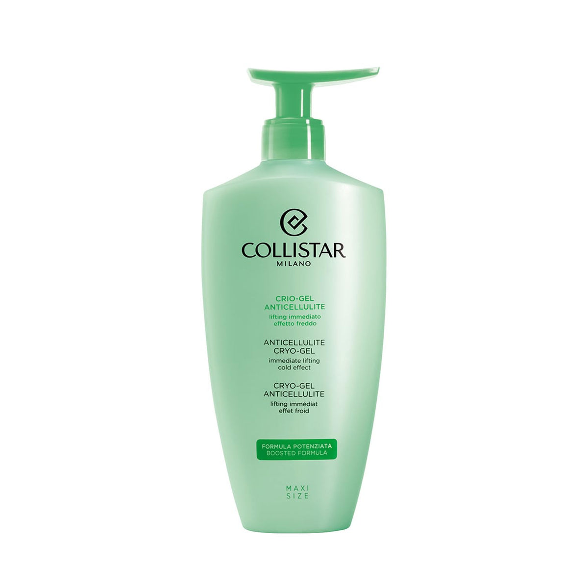 Collistar Anti-Cellulite Kryo Gel Body Cream With Cooling Effect, Stimulates Microcirculation And Fluid Drainage For Orange Peel, Heavy Legs And Sensitive Capillaries - 400Ml