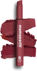 Mamaearth Moisture Matte Longstay Lipstick with Avocado Oil & Vitamin E Long Stay- 02 Plum Punch - 2 g