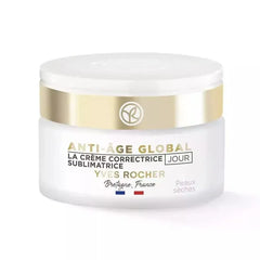 Yves Rocher Complete Anti-Age Global Day Care Face Cream Mature Skin Day Care Routine - 50 ml /1.7 fl.oz
