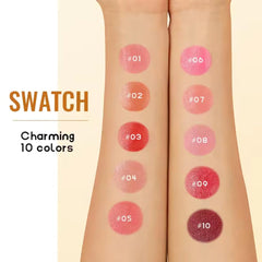 NIKITA.VIVI 3 in 1 Multi Stick for Blush Eyeshadow & Lipstick (#10), Eyeshadow Lipstick and Face Blusher Cream, Non Sticky Moisturizing Hydrating Smooth Face Blush Makeup Lipstick 8G