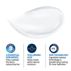 CeraVe Moisturizing Cream | 48H Body and Face Moisturizer for Dry to Very Dry Skin with Hyaluronic Acid and Ceramides | Fragrance Free | 1.69Oz, 50 ML