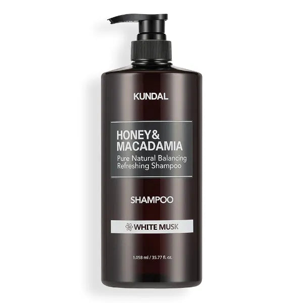 Kundal Nature Shampoo 3.7 fl oz (1,058 ml), White Musk, Nature Shampoo 3.7 fl oz (1,058 ml), White musk, All Ingredients EWG Green Level, pH Weak Acid, Natural Derived Surfactant'