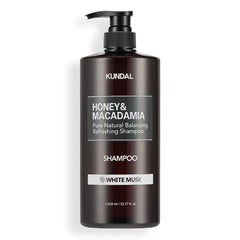 Kundal Nature Shampoo 3.7 fl oz (1,058 ml), White Musk, Nature Shampoo 3.7 fl oz (1,058 ml), White musk, All Ingredients EWG Green Level, pH Weak Acid, Natural Derived Surfactant'