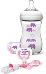 Philips Avent Natural Feeding Bottle Purple Set, 8710103791027