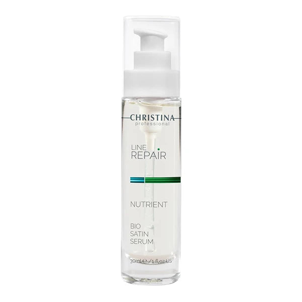 Christina Nutrient Bio Satin Face Serum 30ml – Squalane, Vitamin A & Vitamin C Serum for Radiant Glow & Firmer Skin – Hydrating Anti-Aging Serum for Dry, Normal & Sensitive Skin