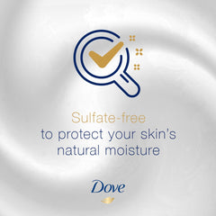Dove Care & Protect Moisturising Hand Wash For Sensitive Skin, Original, With ¼ Moisturising Cream, 500ml (Pack Of 3) & Body Wash Deeply Nourishing - 500ml
