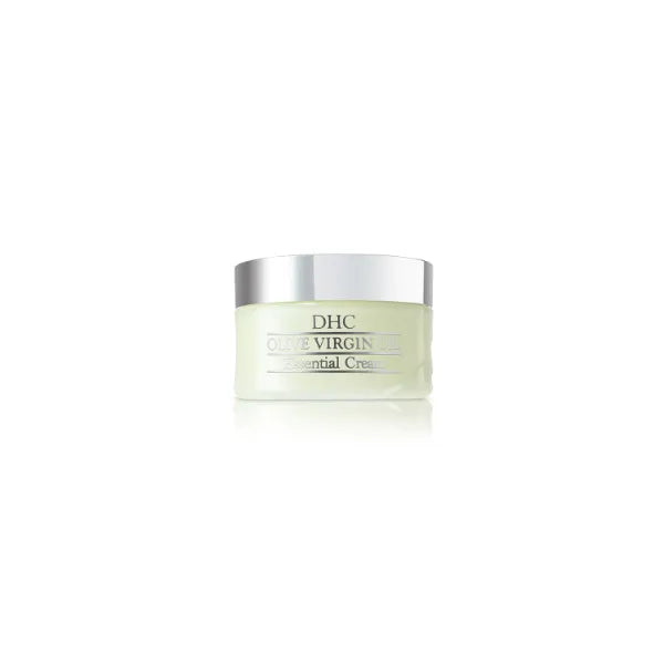 DHC Olive Virgin Oil Essential Cream, Ultra-Rich Skin Barrier Cream, 1.7 oz | Ultra Emollient Face Cream for Dry Skin, Moisturizes and Calms Sensitive Skin, Promotes Skin Elasticity and Radiance