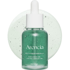 Hysop Arincia Glow Serum, 10% Niacinamide, 12% Vitamin A, C, E - Korean Hydrating, Moisturizing, Anti-Aging Glass Skin Serum
