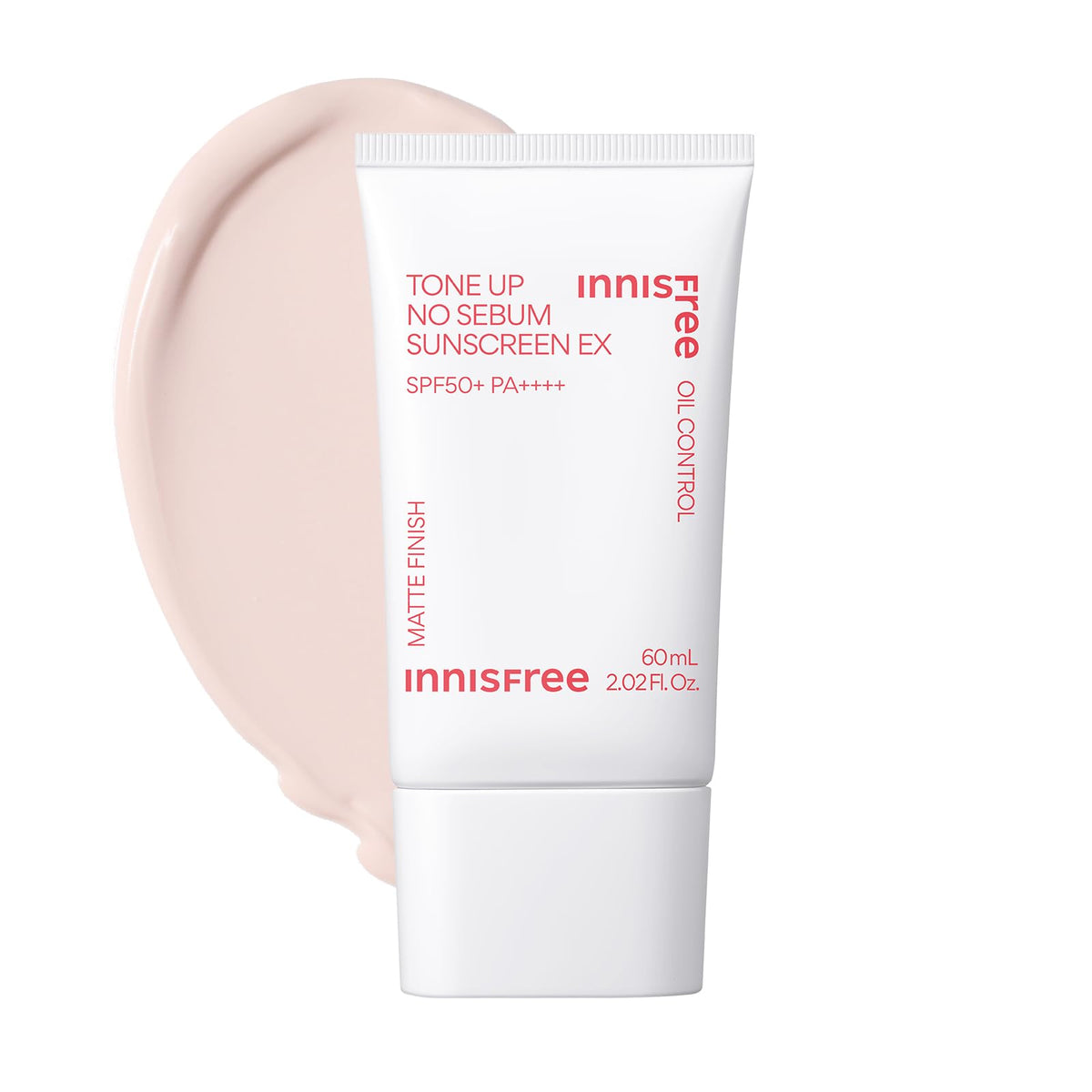 Innisfree Tone Up No Sebum Sunscreen SPF35 PA+++ for Oily & Combination Skin | Matte Finish - 60ml