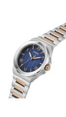 GUESS BR SLV CS W/P SLV TR/TEXTURED GRADIENT BLUE DL/BR/P SLV & RS GLD BRCT