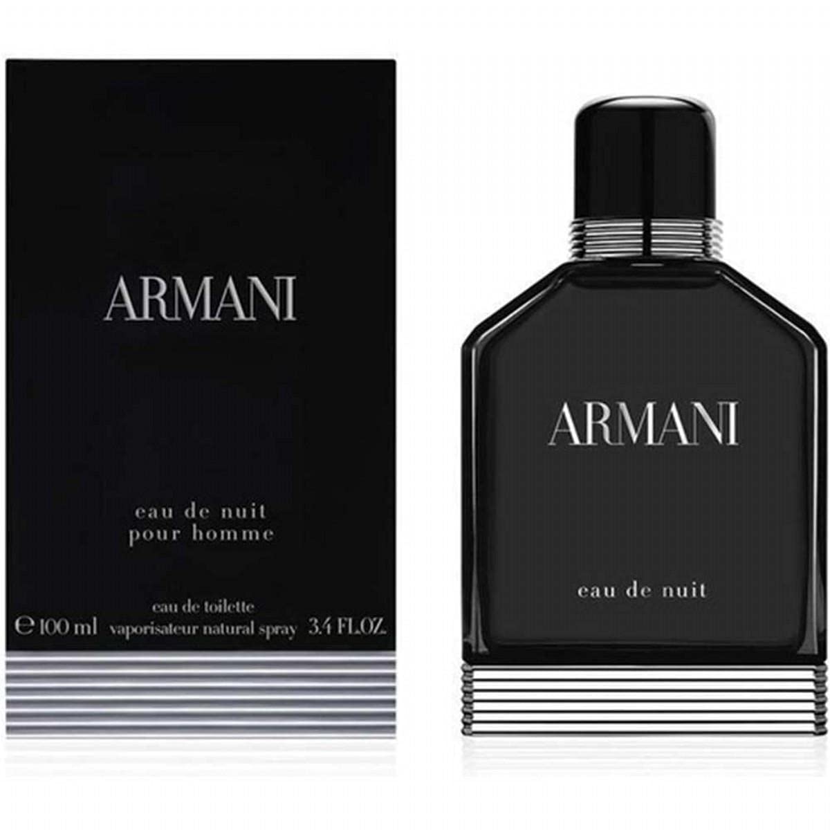 Eau de Nuit by Giorgio Armani for Men - Eau de Toilette, 100ml