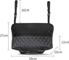 ECVV Multifunctional Car Storage Pocket Handbag Holder Between Car Seats Auto Interior Hanging Placement Bag Storage Organizer Car Net Pocket Storage Box for Front Seat