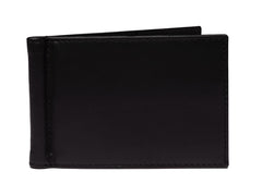 Birds of Passage Eagle RFID Money Clip Wallet | Handcrafted New Zealand Leather Wallet | | 6 Card Holder Slots & Cash Clip | Minimalist wallet with Ultra-Slim design | Ultra-soft & Luxurious (BLACK)