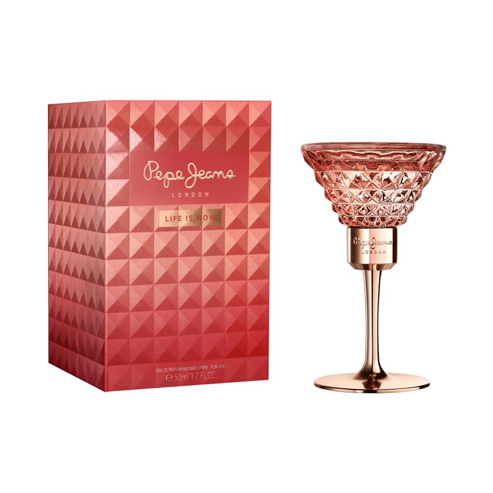 PEPE JEANS For Her Eau De Parfum Spray for Women, 1.7 Ounce