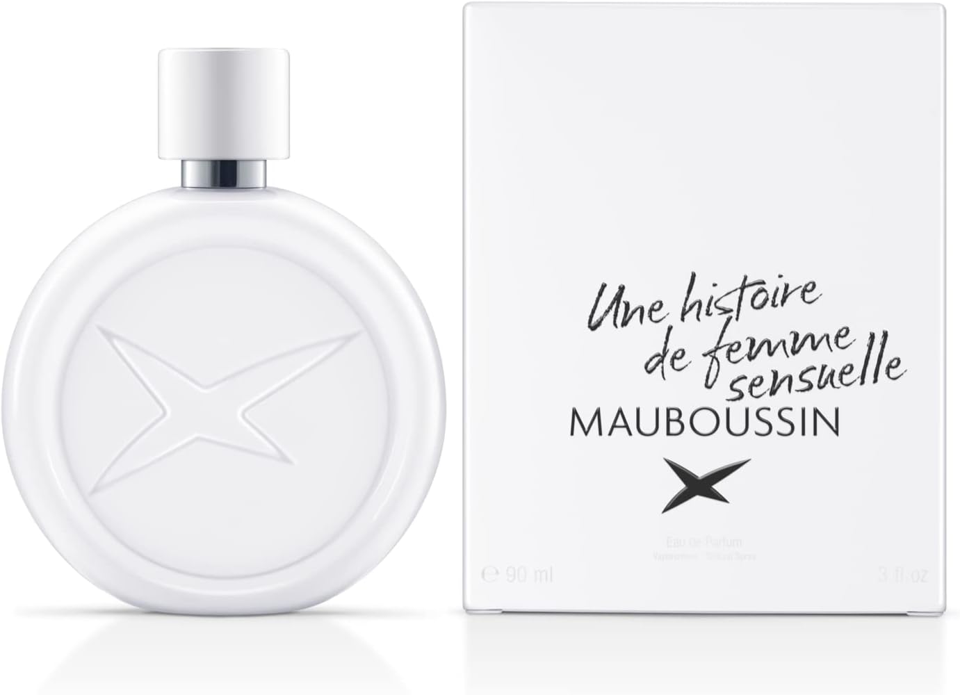 Mauboussin - Une Histoire de Femme Sensuelle 90ml (3 Fl Oz) - Eau de Parfum for Women - Floral, Musky & Gourmand Scents