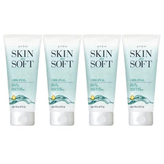 Avon Skin So Soft Original Gelled Body Oil, 4 Pack – Lightweight Moisturizing Body Oil with Silky Finish, Fresh Botanical Scent, 6.76 fl. oz. Each
