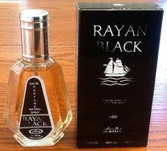 Al-Rehab Rayan Black - Eau De Natural Perfume Spray - 50 ml (1.65 fl. oz)- 12 pack