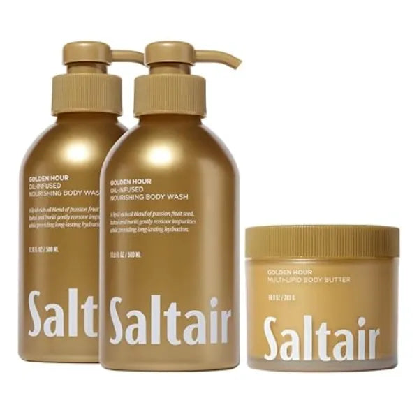 Saltair Golden Hour Body Butter & Golden Hour Body Wash 2pck Bundle