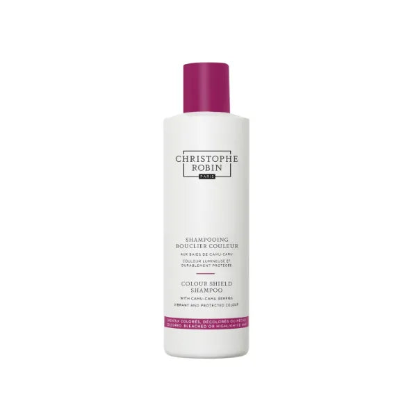 Christophe Robin Color Shield Shampoo With Camu Camu Berries for Color-Treated Hair - Nourishing, Anti-fade 8.4 fl. oz