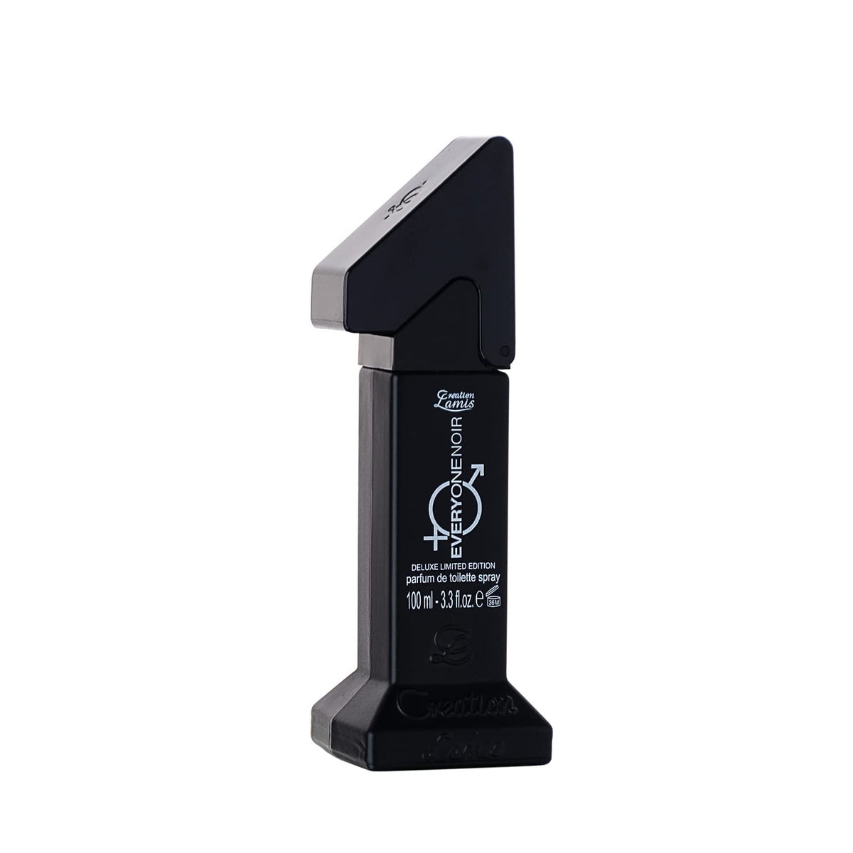 Creation Lamis Everyone Noir Perfum de Toilette Perfume for Men, Floral, Transparent, Musky & Woody Long Lasting Masculine Fragrance, Body Perfume for Men - 100ml