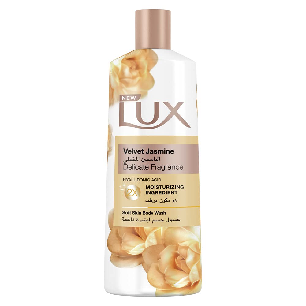 LUX Moisturising Body Wash Velvet Jasmine For All Skin Types, 500ml