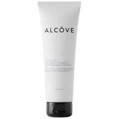 Alcove Restructuring Mask - Revitalizes & Offers Manageability, Deep Conditioning Hair Mask Made with Avocado & Moringa Oils, Hydrate, Repair, and Fortify Damaged Hair - Color-Safe, Vegan - 8.5oz