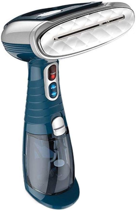 BaByliss Garment Steamer| Powerful 1500w Steaming Performance| Large Water Tank CapACity & Lightweight And Portable Design| 4in1 Head Design Used On All Fabrics | GS300SDE(Blue)