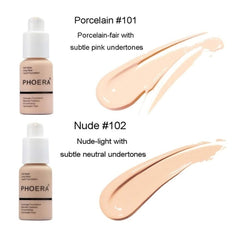 Full Coverage Foundation - Flawless, Matte, Long-Lasting, Moisturizing (30ml)