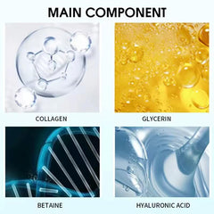Real Deep Mask, Bio Collagen Face Mask, Overnight Face Mask Set, Anti-Aging, Hydrating Collagen Mask, Moisturizing Facial Mask, Firming Skin, Pack of 1 (4 Masks)