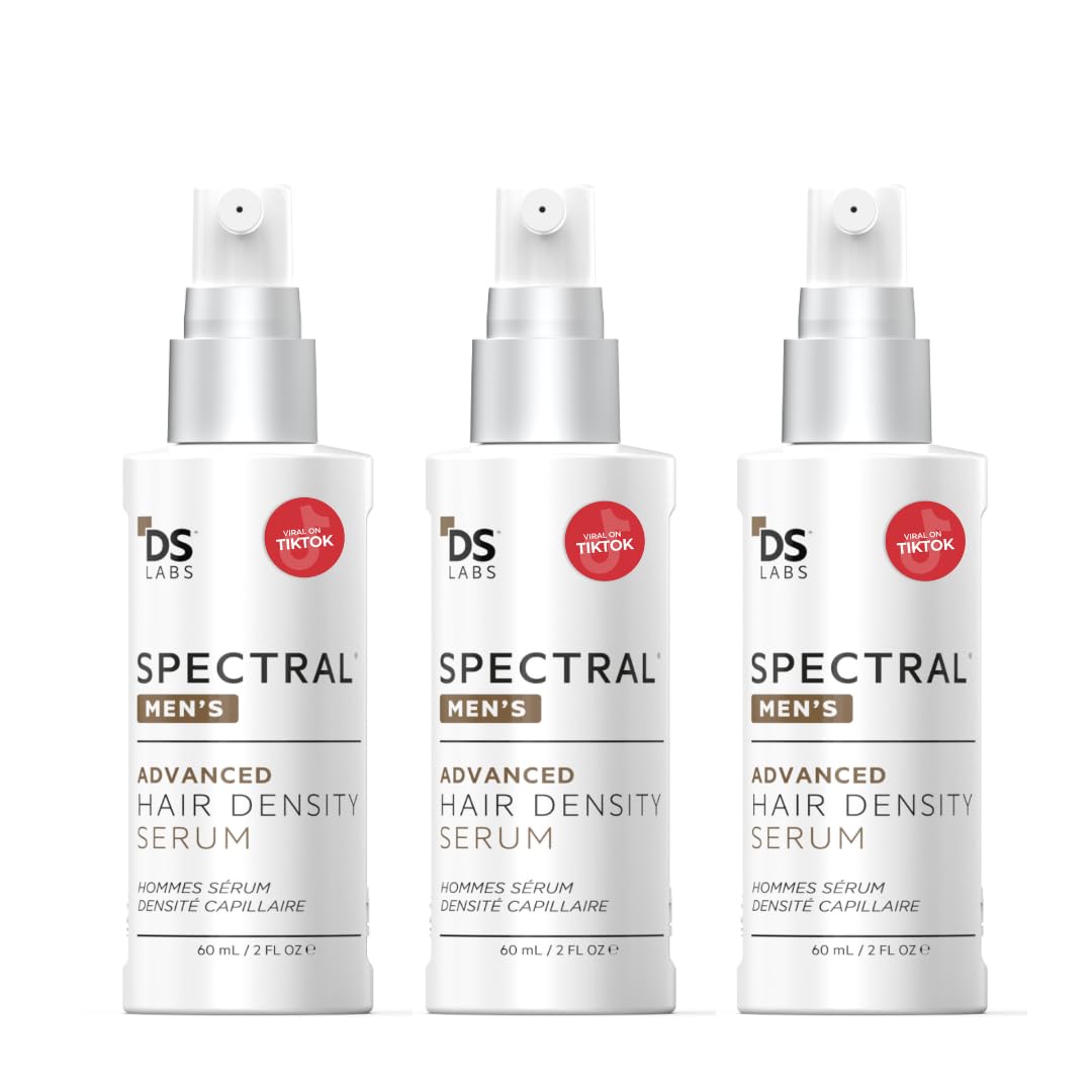 DS Labs Spectral.DNC-N Hair Thickening Serum, Strengthening, Supports Density, Minimize Shedding, Color Safe, 60mL (Set of 3)
