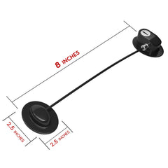 HavenHause Child Safety Lock for Refrigerator, Cabinet, Drawers, Freezer & Door - Black by