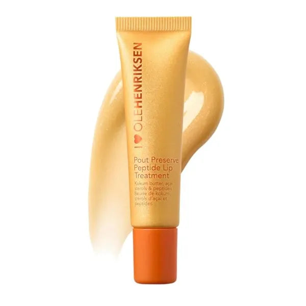 Ole Henriksen Pout Preserve Hydrating Peptide Lip Treatment Citrus Sunshine Glimmer