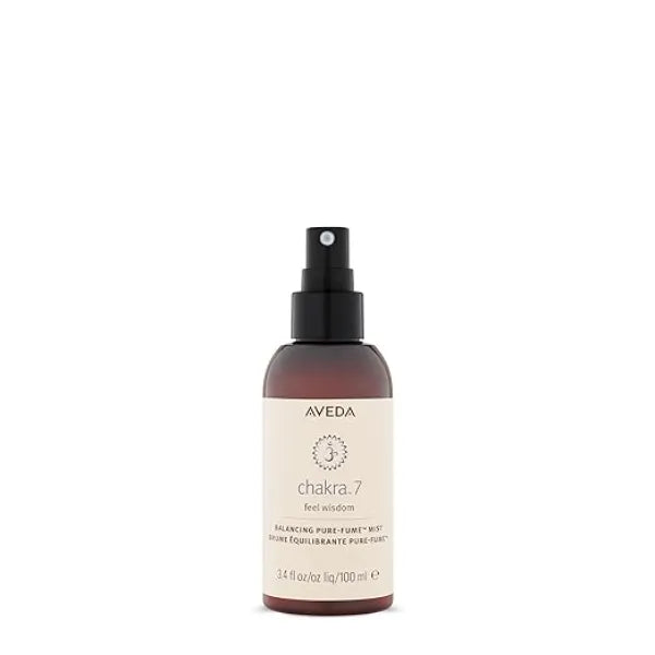 Aveda Chakra 7 Balancing Pure Fume Mist Connection Body & Room Spray Balances Crown Chakra With Olibanum, Certified Organic Elemi & Angelica, 3.4 Fl Oz