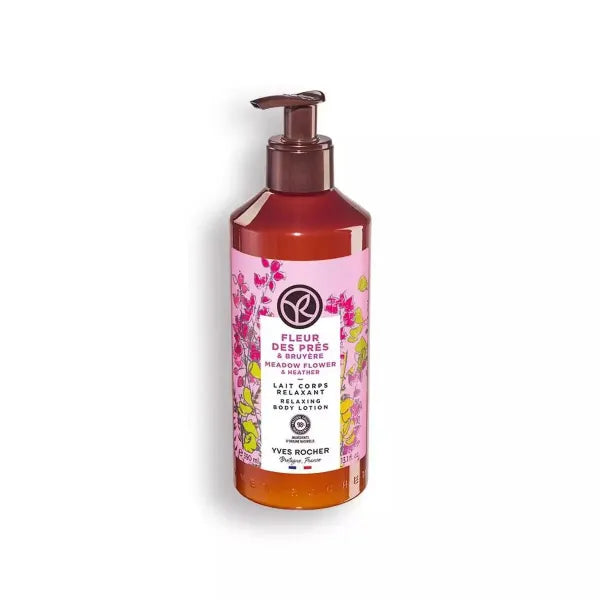 Yves Rocher Sensual Body Lotion Nourishing Moisturising - Meadow Flowers & Hether Scent Women Skin Day Care 390 ml /13.1 fl. Oz