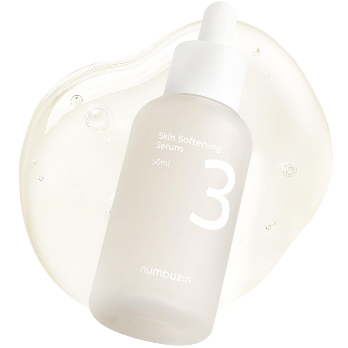 numbuzin No.3 Serum | Skin Softening Serum | Pore Care, Bumpy, Glass Skin | Bifida, Galactomyces, Niacinamide, Adenosine, Panthenol | 50ml