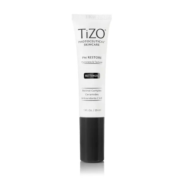 TIZO Photoceutical PM Restore, 1 Ounce (Pack of 1) for All Skin Types - Reduces Fine Lines and Wrinkles