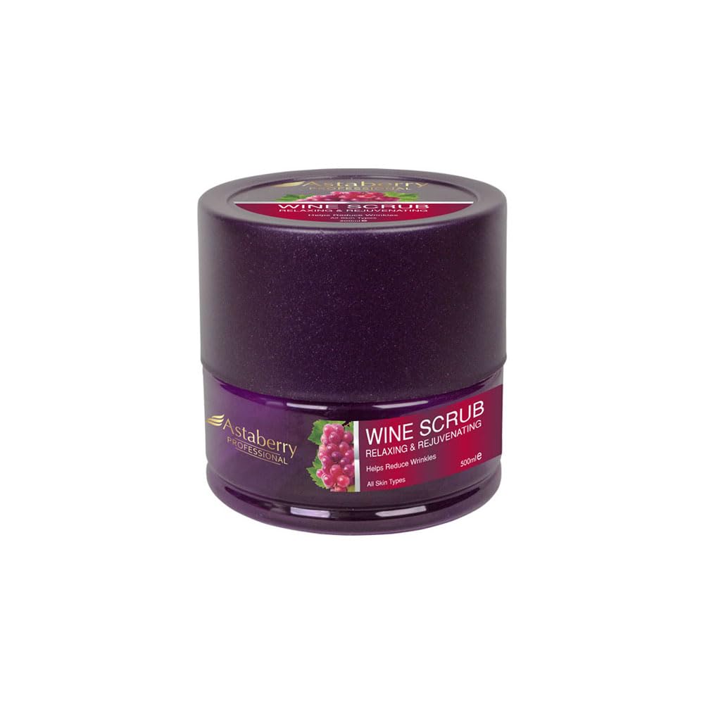 Stabery Professional Wine Scrub 500ml - For all skin types, for relaxation and rejuvenation, reduces wrinkles